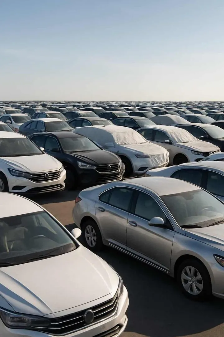 What happens to cars that don't get sold?